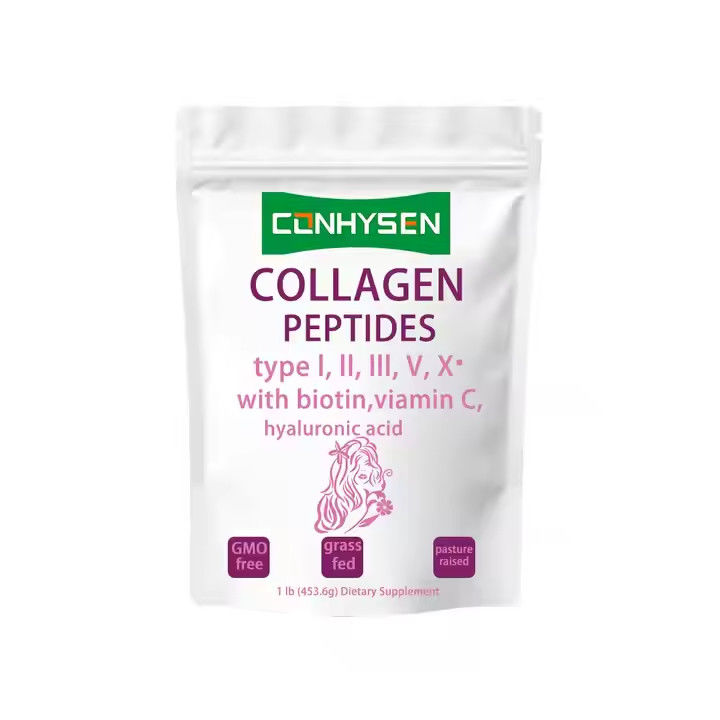 Supplementen OEM Collageenpeptiden Poeder voor huid en haar Gesondheid van gewrichten Ondersteunt anti-aging