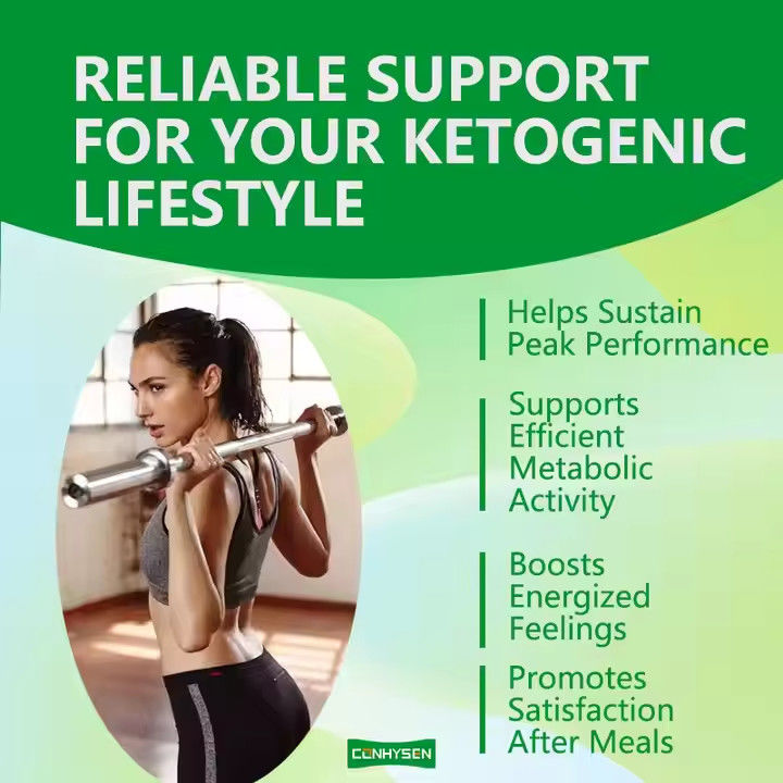 OEM ODM Keto Capsules Gewichtsverlies Rich BHB ACV Support Body Management Groothandel