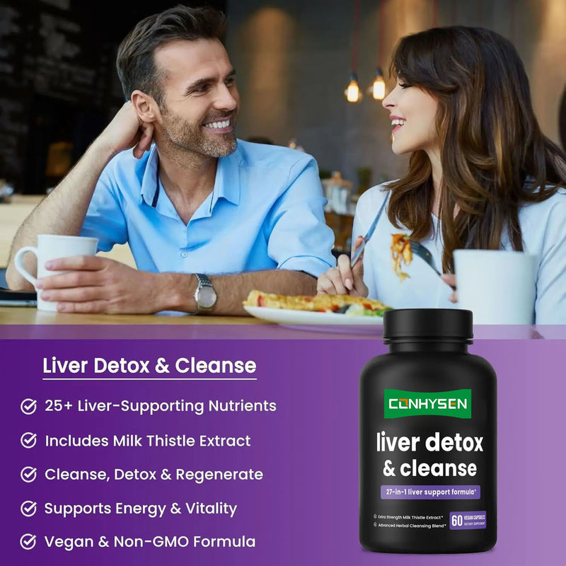 Milk Thistle Seed Extract Afslankingscapsules Lever Detox En Reiniging Capsules Custom Flavor