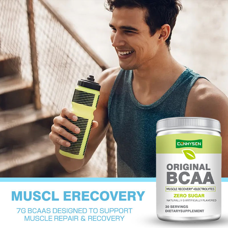 Originele BCAA-poeder met L-glutamine voor volwassen spierherstel en -groei