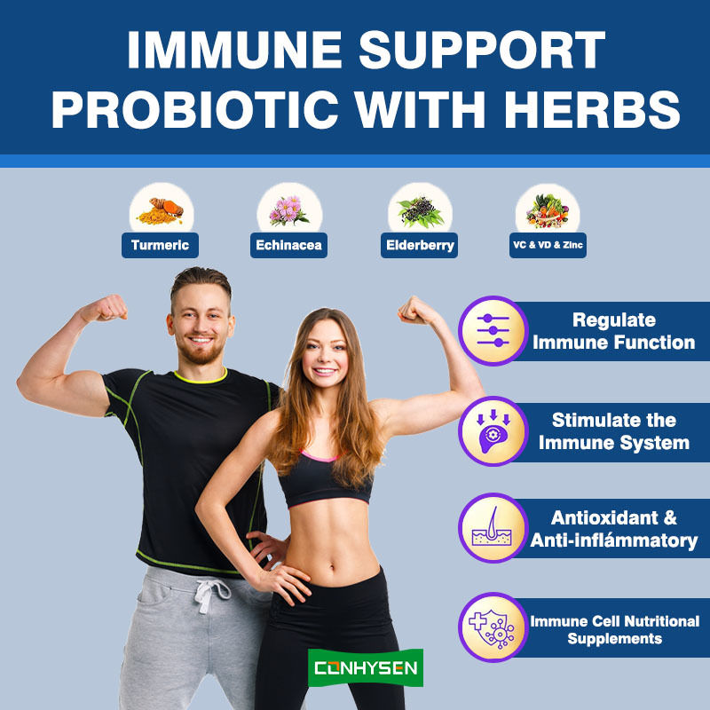 Fabrieksaanbod 5-in-1 prebiotische capsules verbeteren spijsvertering gezondheid Premium probiotica complex