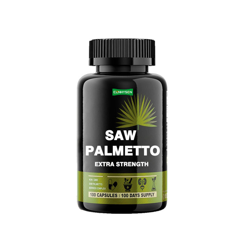 Supplementfabrikant Zaagpalm Capsules Extra Sterkte Voor Vermindert Haaruitval Ondersteunt Groei