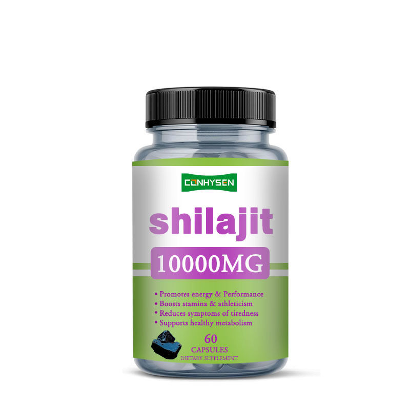 Private Labels 1000mg Pure Shilajit Capsules Gezondheidszorg Capsules Bevordert Energie en Prestaties
