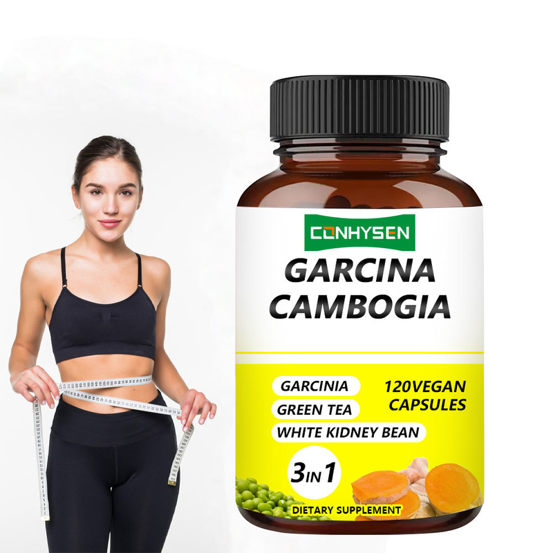 Fabriekslevering Garcinia Cambogia capsules 3-in-1 Premium ingrediënten verhogen de energieproductie