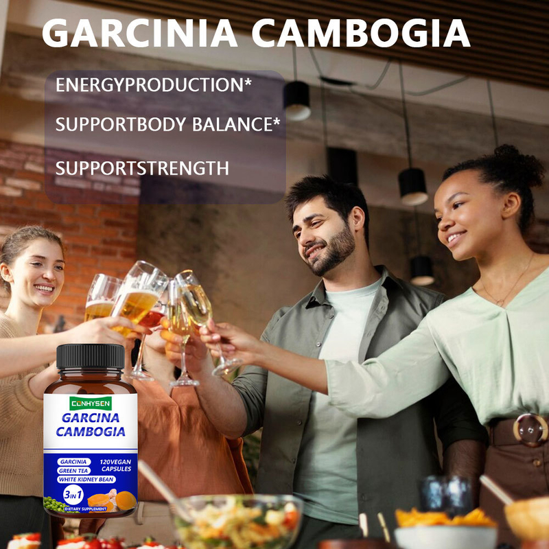 Garcinia Cambogia capsules verhogen de energiekracht 3-in-1 gezondheidszorgproducten