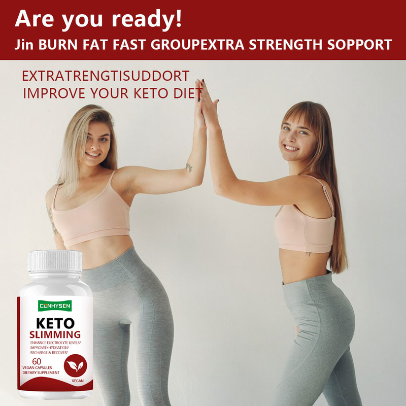 Keto Capsules voor Gewichtbeheersing Bhb Ketonen Vetverbrander voor Vrouwen Afslankcapsule