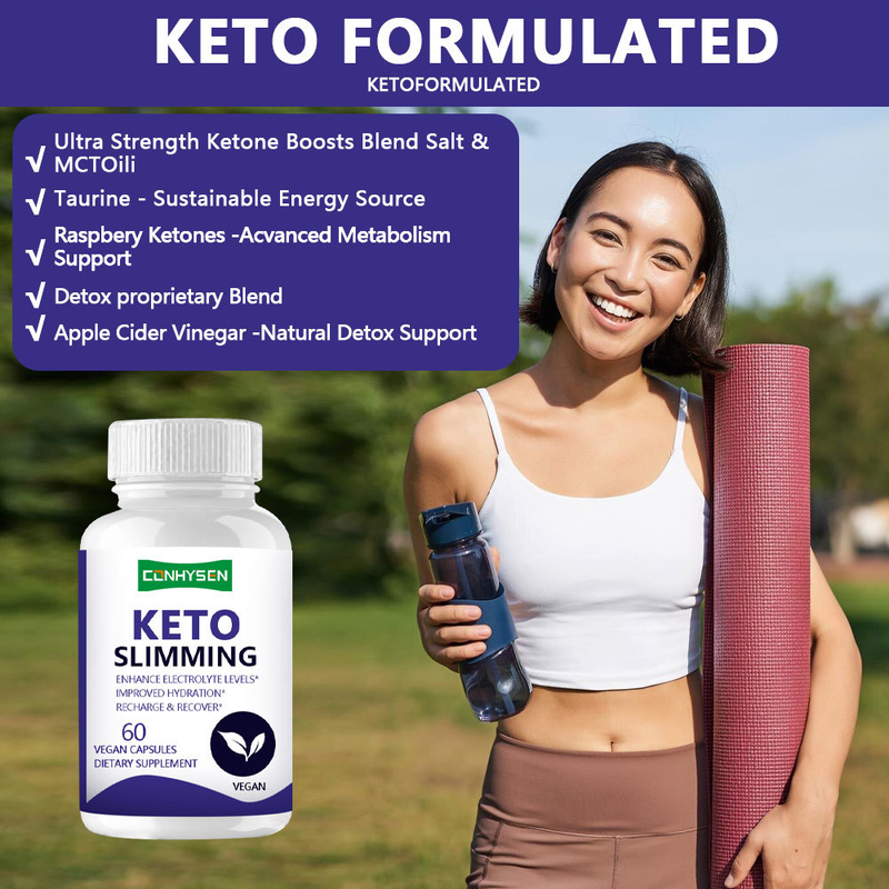 Premium Custom KETO Afslankcapsules Gezondheidsproducten Gewichtsbeheersing Keto Capsules