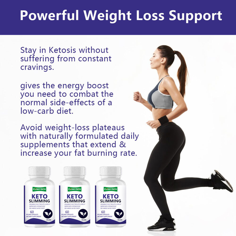 Premium Custom KETO Afslankcapsules Gezondheidsproducten Gewichtsbeheersing Keto Capsules