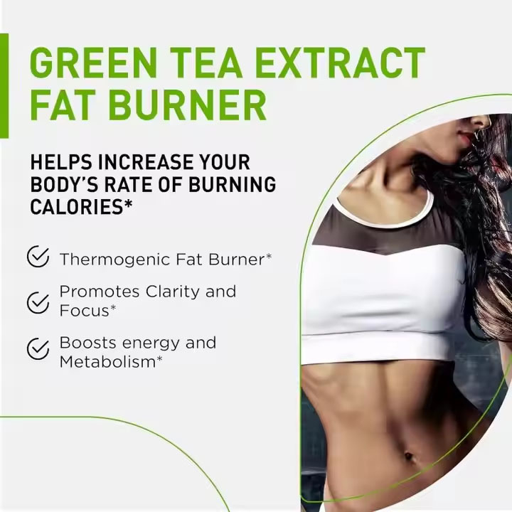 Premium groene thee vetverbrander Natuurlijke gewichtsverlies Stofwisseling Booster Detox Ondersteuning met immuun energie voordelen