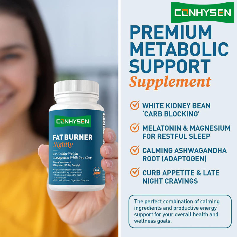 Afslanksupplement Nachtelijke Vetverbrander Super Slim Capsule voor Vrouwen en Mannen