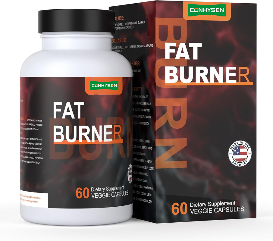 Geavanceerde thermogene vetverbrander met Acetyl-L-carnitine Verhoog het metabolisme Energie Appetite Control Veggie capsules