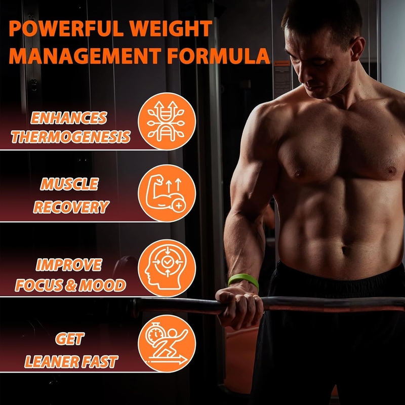 Geavanceerde thermogene vetverbrander met Acetyl-L-carnitine Verhoog het metabolisme Energie Appetite Control Veggie capsules