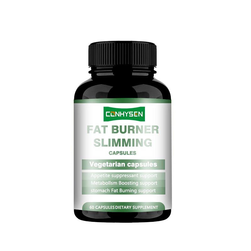 Premium Custom Fat Burner Slimming Capsules voor Ondersteuning van Eetlustremming Vegetarische Capsule