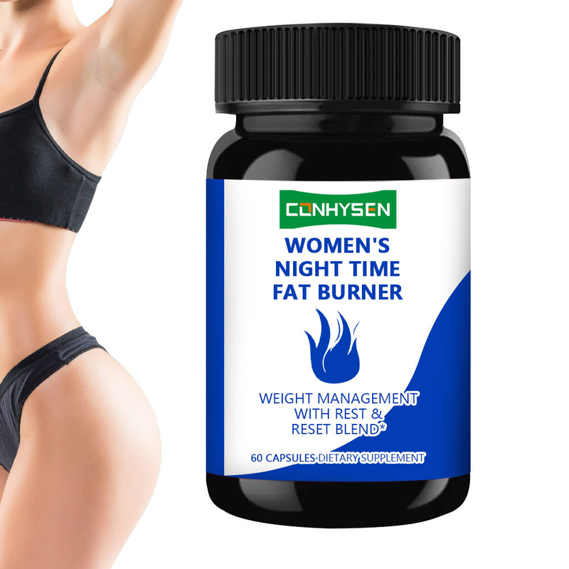 Fabrieksop maat Vrouwen's nachts vetverbrander capsules helpt bij het kalmeren van de zenuwen voor ontspanning