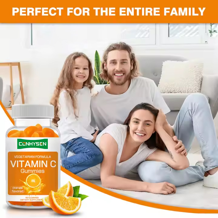 Vitamine C Oranjefruit Extract Gummies Gezond haar & Verlost Cardiovasculair Risico Vitamine C Gummies