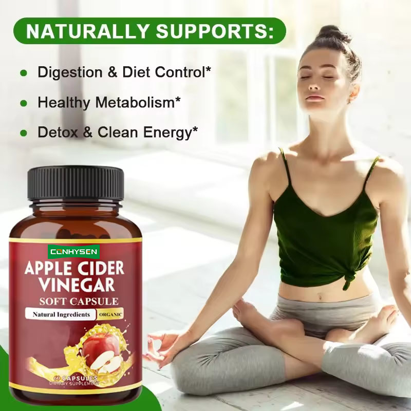 Wellbody OEM/ODM Private Label Factory Supply Halal Natuurlijke Biologische KETO Appelazijn Capsules voor Body Shaped