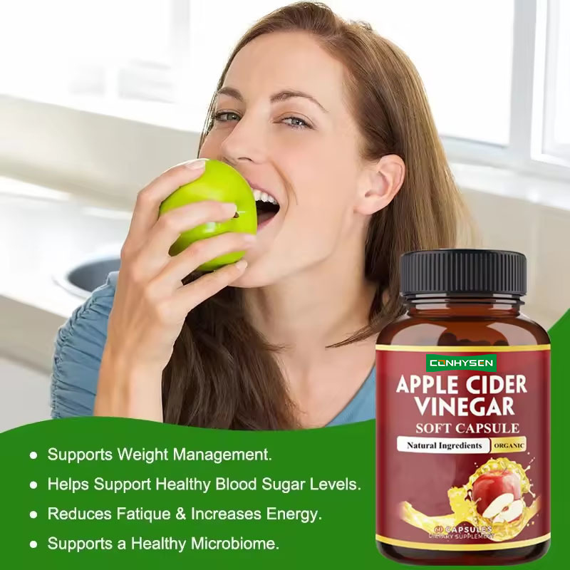 Wellbody OEM/ODM Private Label Factory Supply Halal Natuurlijke Biologische KETO Appelazijn Capsules voor Body Shaped
