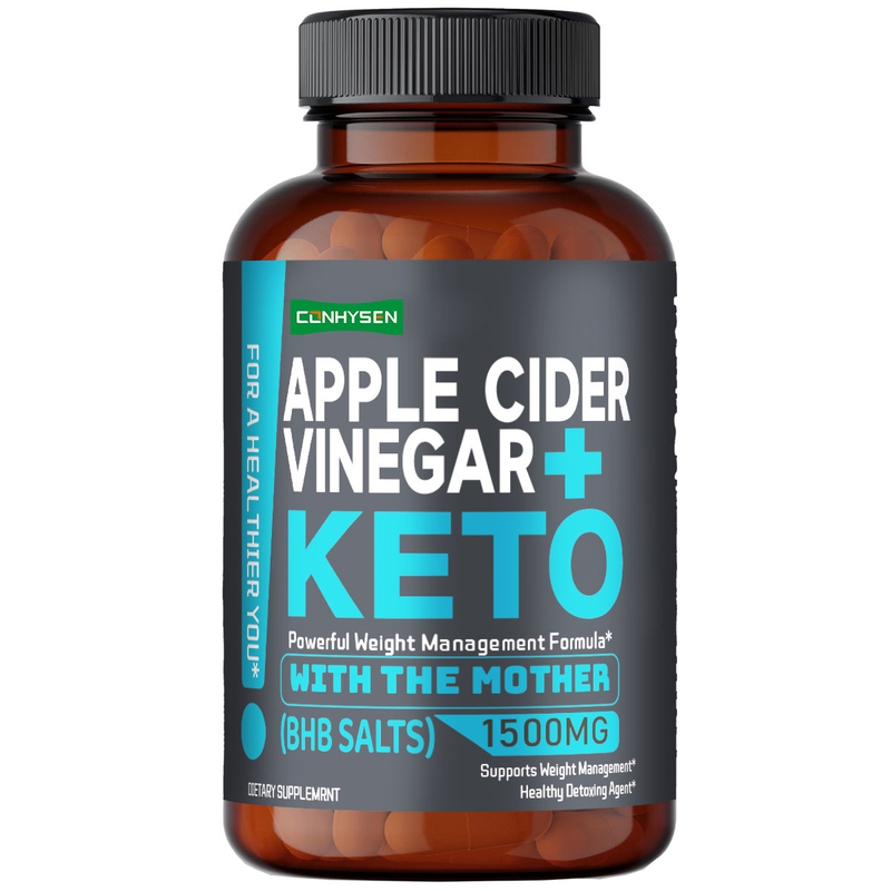 OEM ODM Keto Boost Appelciderazijn BHB Zouten Capsules voor vetverbranding & Ketose Support-Jouw perfecte Keto Companion