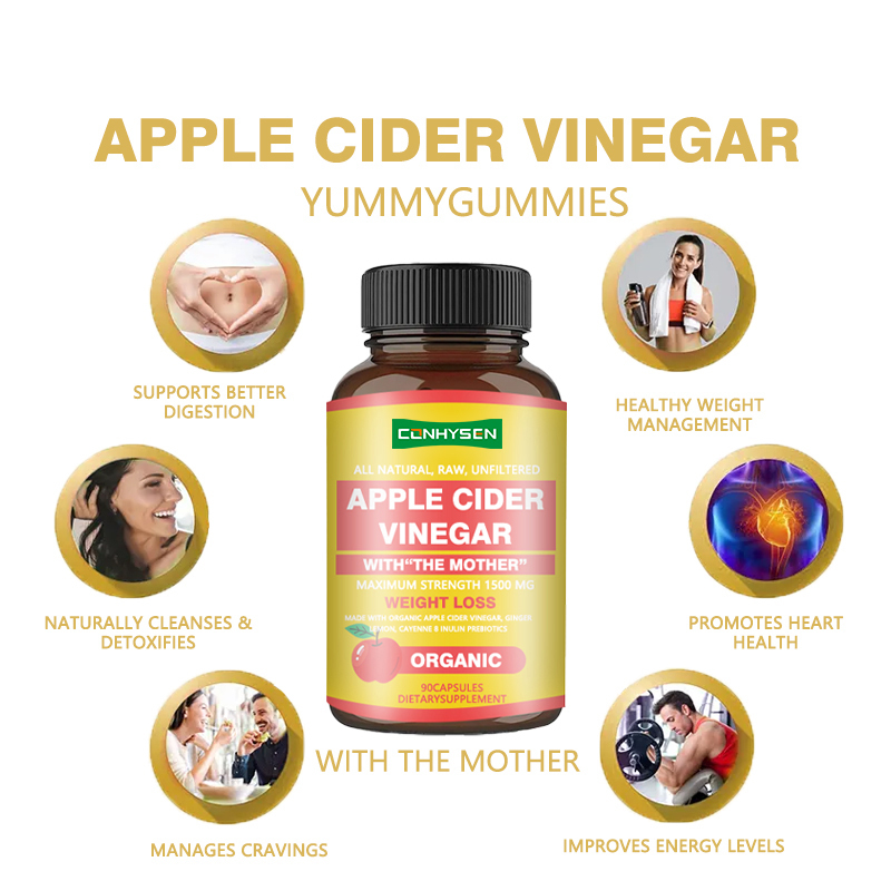 Laagere MOQ Appelazijncapsules met de moeder Maximale sterkte 1500 mg Gewichtsverliescapsule