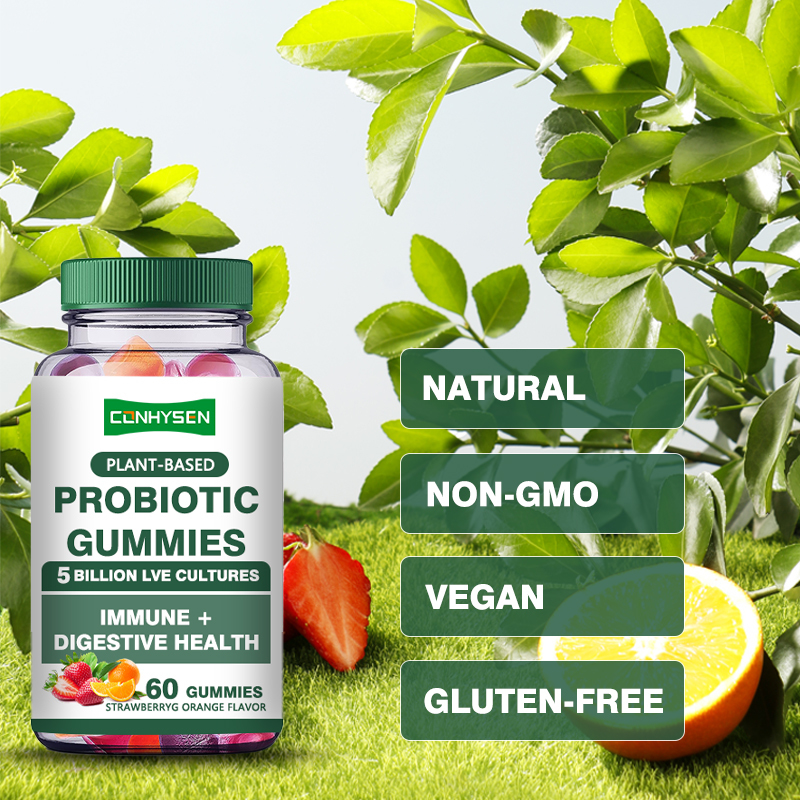 Custom Branded Probiotic Gummies voor volwassenen Factory Boost Immuunsysteem