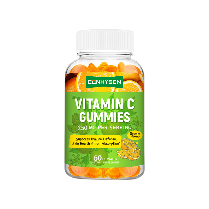 Vitamine C Gummies Natuurlijke oranje smaak Fabriek Groothandel Hart Energie Ondersteuning
