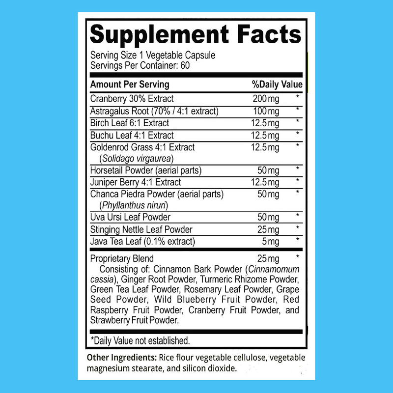 Groothandel Aanpassing Nier Reiniging Detox Ondersteuning Blaas Gezondheid Urinary Tract Functie Vloeistofbalans
