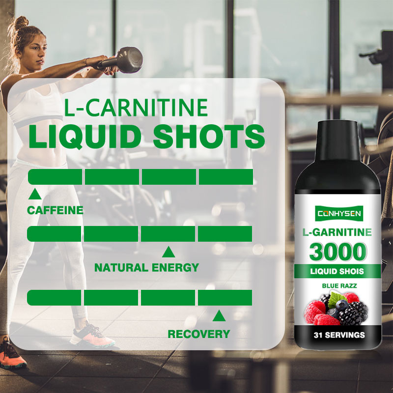 Groothandel Aanpassing L-carnitine vloeibare shots bevordert vetmetabolisme en energieproductie
