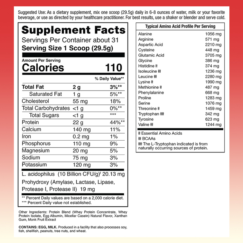 Whey Protein Power Grass Fed Tri Blend Protein Ondersteunt spiergroei Groothandel Custom