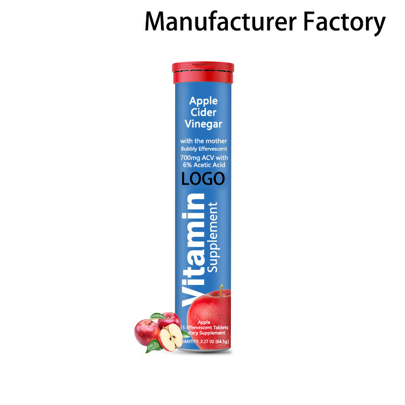 Fabriek Groothandel Appelciderazijn Bruistabletten Afslankproducten