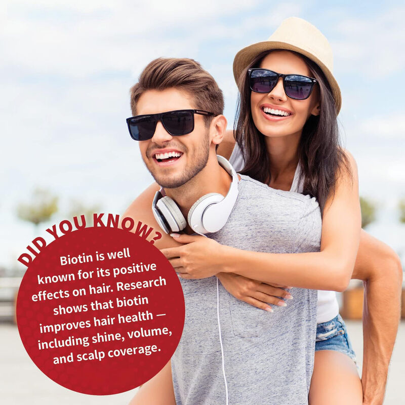 Groothandel Vegan Biotine Gummies Complex Vitaminen Mineralen voor Haar Huid Nagels Gezondheid Bevordert Keratineproductie voor Volwassenen Tieners