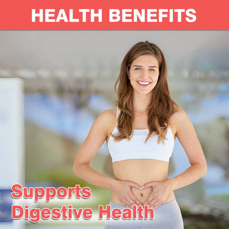 OEM/ODM 4g Prebiotica Probiotica Gummies 60 miljard CFU Immuniteitsversterker Darmgezondheid Verbeter met antioxidant eigenschappen Volwassenen