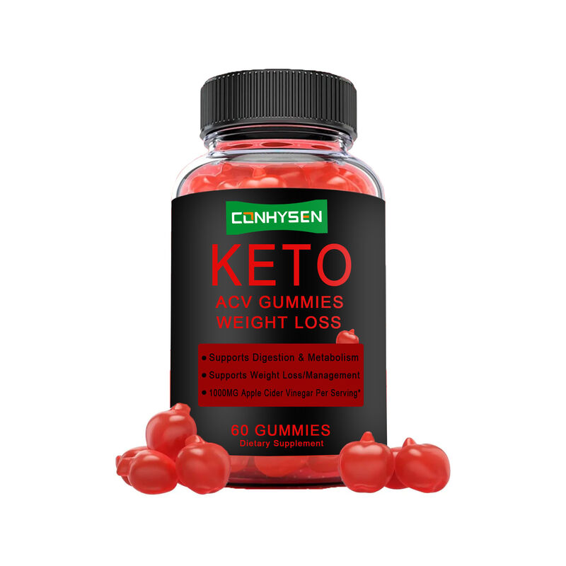 Groothandel Kindvriendelijke Appelciderazijn Keto ACV Gummies Foliumzuur Vitaminen Supplement voor Darmgezondheid & Metabolisme Boost