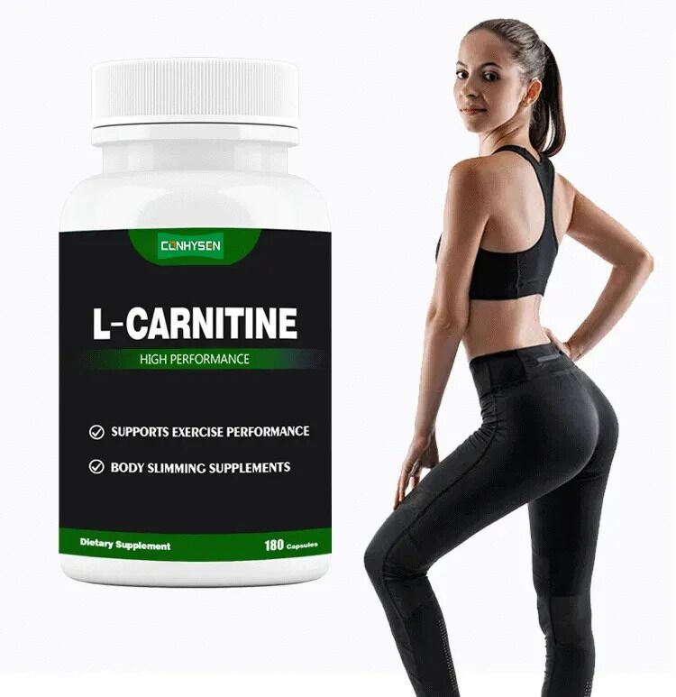 Privélabel Voedingssupplementen L-carnitine Fumarate Lotusblad Afvallen L-carnitine capsules Voedingsvezels