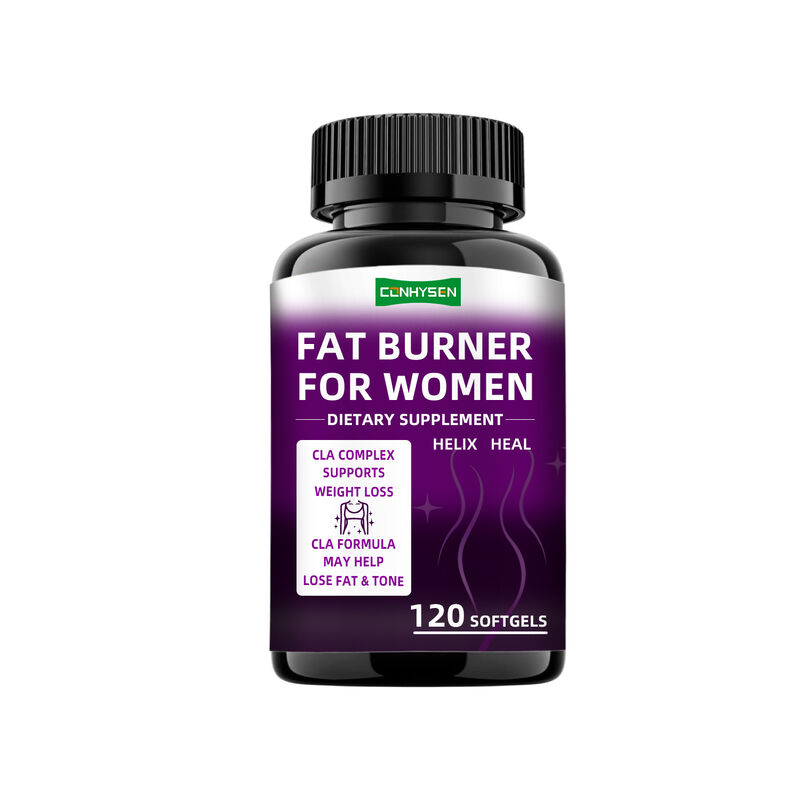 Private label vetverbrander capsules CLA complexe voedingssupplementen bevordert spieren voor vrouwen gewichtsverlies pillen voedingsvezels