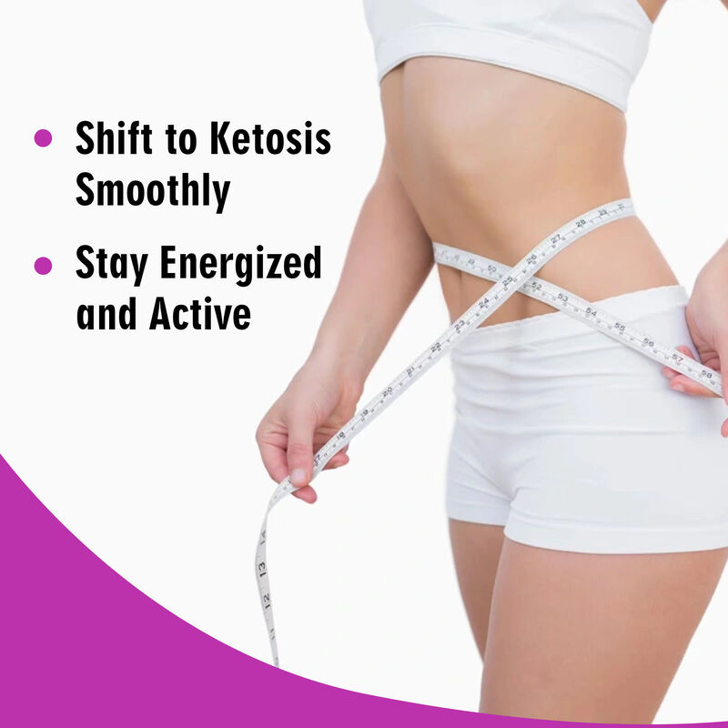 OEM ODM Keto Capsules Rijk aan BHB ACV Vitaminen Zink Chroom Ondersteunt Efficiënte Metabole Activiteit Gewichtsverlies Pillen