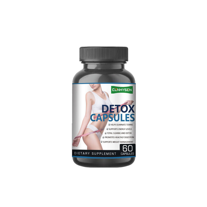 Private Label Stock Detox Capsules Kruiden Afslankproducten die het Metabolisme Stimuleren en de Spijsverteringsgezondheid Ondersteunen voor Volwassenen