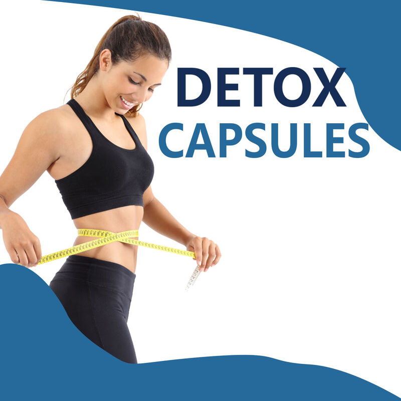 Private Label Stock Detox Capsules Kruiden Afslankproducten die het Metabolisme Stimuleren en de Spijsverteringsgezondheid Ondersteunen voor Volwassenen