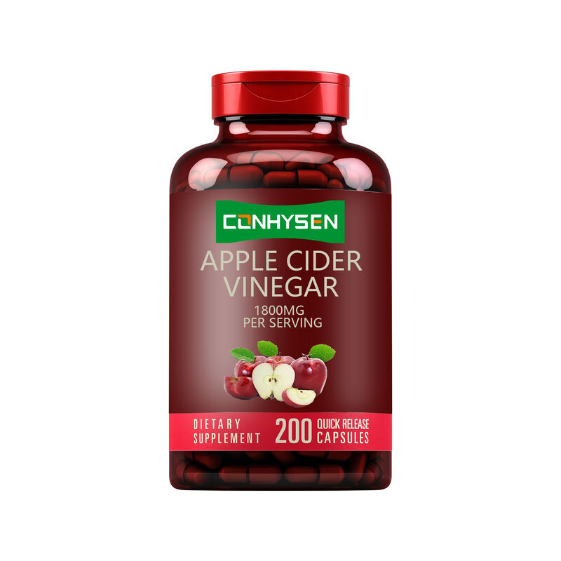 OEM/ODM ACV Supplement Ondersteuning Vertering & Detox Gewichtsbeheersing Appelazijn Capsules voor mannen Vrouwen