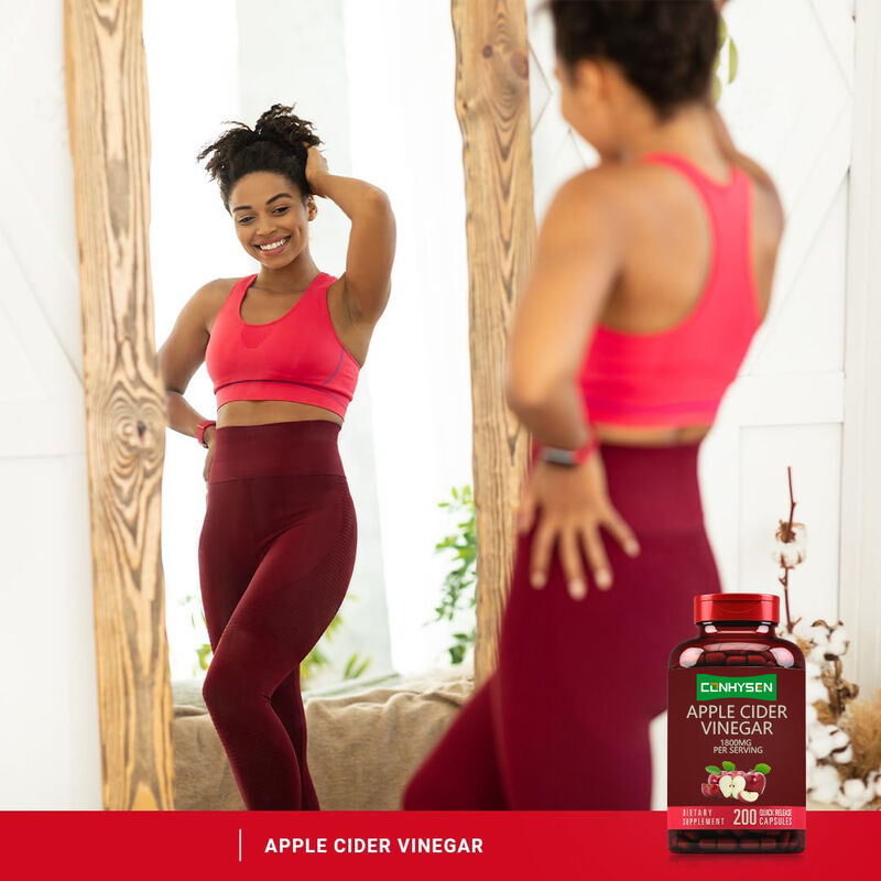 OEM/ODM ACV Supplement Ondersteuning Vertering & Detox Gewichtsbeheersing Appelazijn Capsules voor mannen Vrouwen