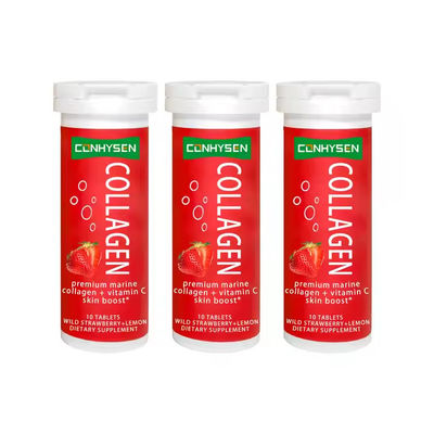 Schoonheidssupplement Collageen Effervescent Tabletten Met Vitamine C Voor Huid Bleken