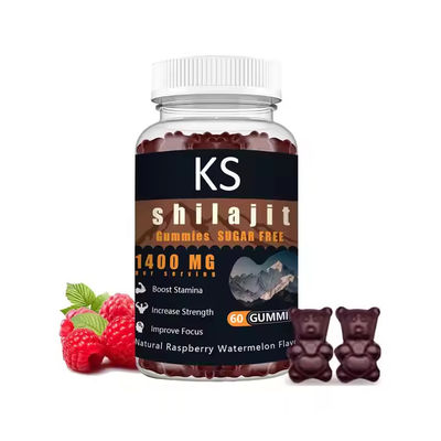 Suikervrij Shilajit Extract Gummies Verbetert de Concentratie voor Volwassenen Shilajit Gummies