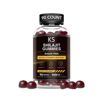 Biologische Shilajit Gummies Energiehars Supplement Ondersteuning Algemeen Welzijn OEM ODM