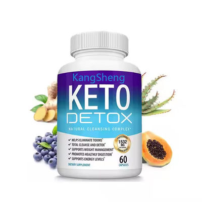 Custom OEM Keto Detox Capsules Gewichtsbeheersing Biologische afslankpillen