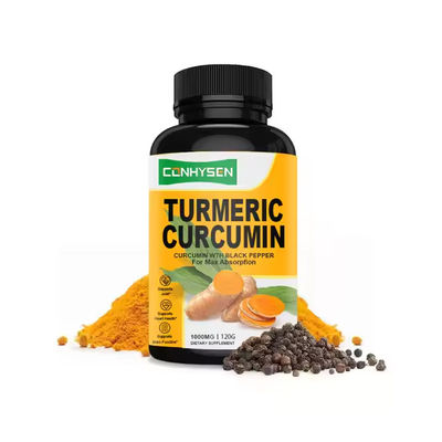 Kurkuma Curcumine Supplement Capsules 1000 mg Gezonde absorptie Antioxidant Functie