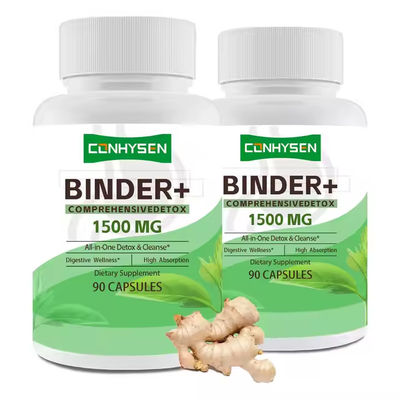 Bindmiddel Supplement Capsules Ondersteunen leverfunctie Gezondheid Ontgifting Reiniging Vertering