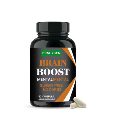 Suikervrije hersenboost capsules verbeteren geheugen balans humeur en slaap gezondheid