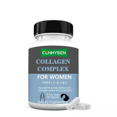 Collageencomplex capsules voor vrouwen Biotine Vitamine C Supplement Fabriek Leverancier