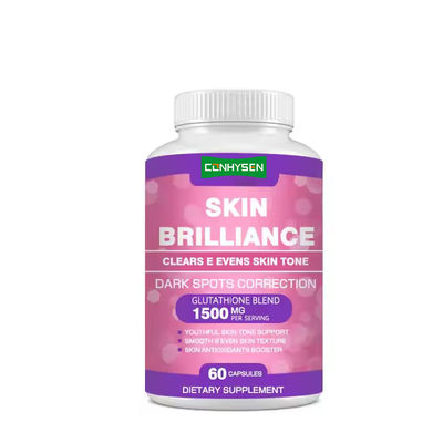 Huid Brilliance Capsules Voor Whitening Ondersteuning Donkere vlekken Huidverzorging Supplement 60 capsules