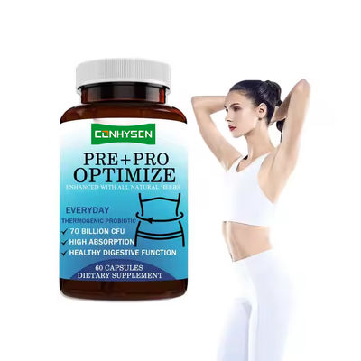 Prebiotica Capsules 70 miljard CFU Supplementen verbeteren metabolisme Gezonde spijsvertering