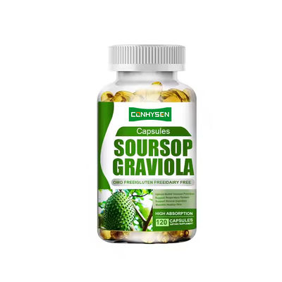 Soursop Graviola Soft Gels Support Respiratory System Plantgebaseerd supplement